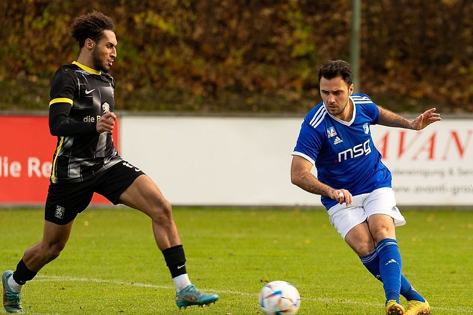 Kevin Goden (li.) erzielte für die Junglöwen den 2:0-Endstand gegen den FC Ismaning. 