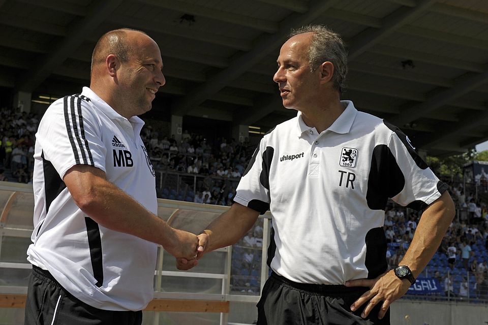 Marco Bäumer (l.) in seinem DFB-Pokal-Spiel gegen 1860 Marco Bäumer (l.) in seinem DFB-Pokal-Spiel gegen 1860