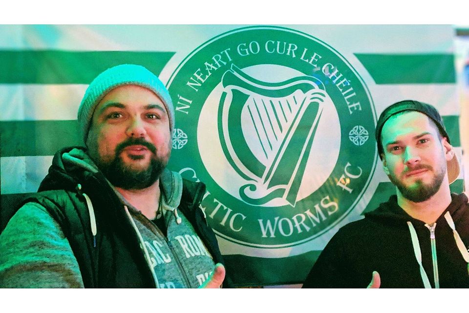 Neue Gesichter im Fußballer-Lager: Donald Carroll (links) und Maximilian Rieß haben den Vorsitz beim Celtic Worms FC, der in der kommenden Saison erstmals in der C-Klasse auf Torejagd gehen  wird.	