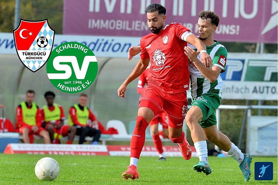 Im Hinspiel setzten sich Ünal Tosun (li.) und Türkgücü München mit 4:1 in Schalding am Reuthinger Weg durch. Damals im Oktober hatte die Mannschaft von Türkgücü aber noch ein komplett anderes Gesicht. Im Hinspiel setzten sich Ünal Tosun (li.) und Türkgücü München mit 4:1 in Schalding am Reuthinger Weg durch. Damals im Oktober hatte die Mannschaft von Türkgücü aber noch ein komplett anderes Gesicht.