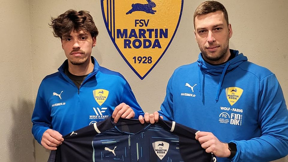 Robin Krüger freut sich auf ein bekanntes Gesicht: Tony Müller wechselt zum FSV Martinroda.