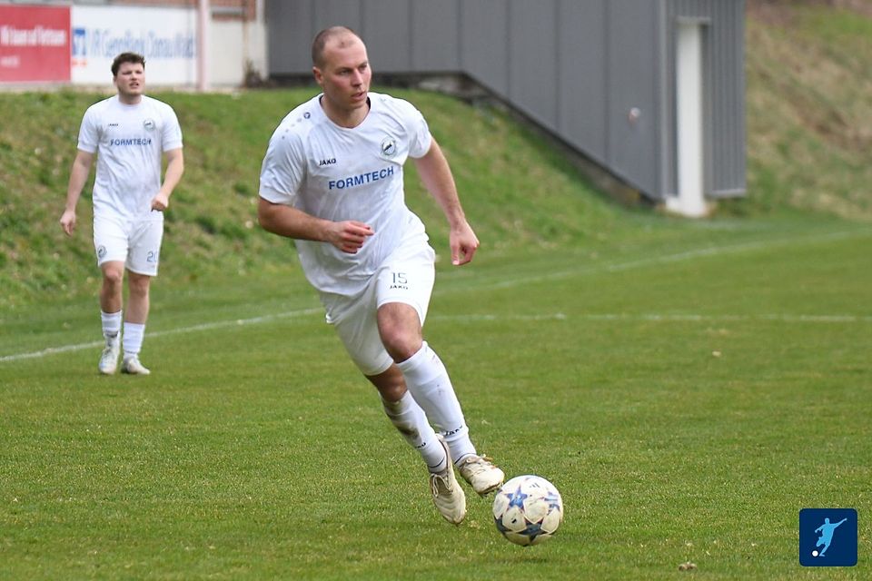 Der TSV Bogen um Mateo Jerkovic hat gegen den 1. FC Passau Heimrecht 