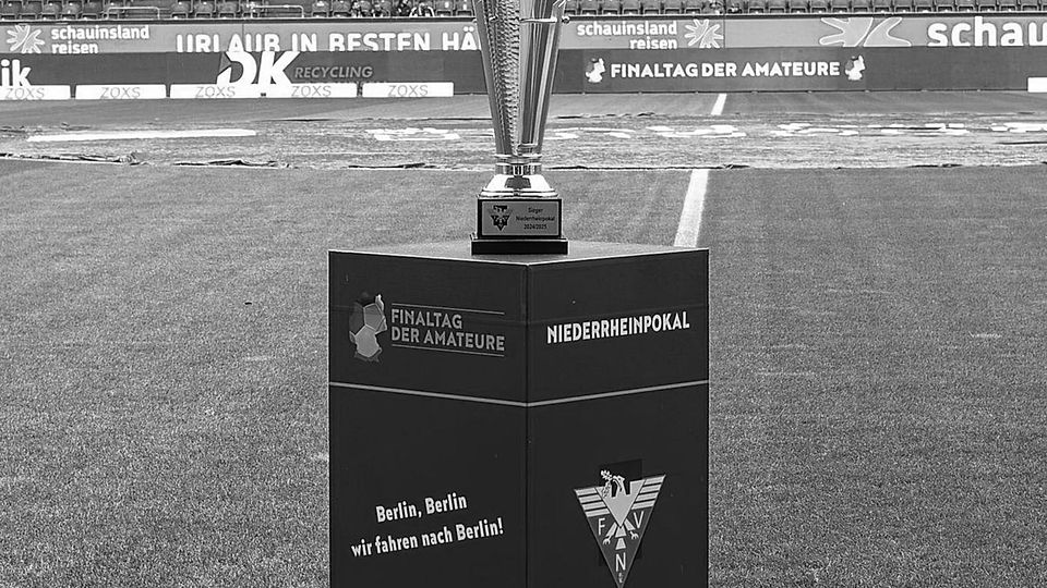 Beim Finale um den Niederrheinpokal trat der Sport in den Hintergrund. Beide Vereine trauern um den verstorbenen MSV-Fan.