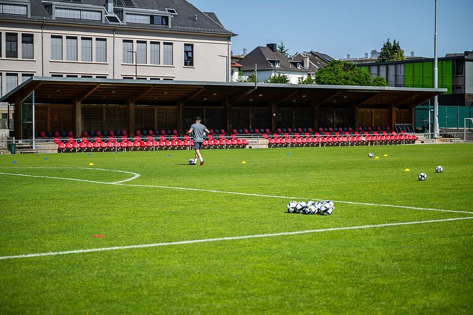 Noch spielt Strassen im Complexe Sportif Jean Wirtz
