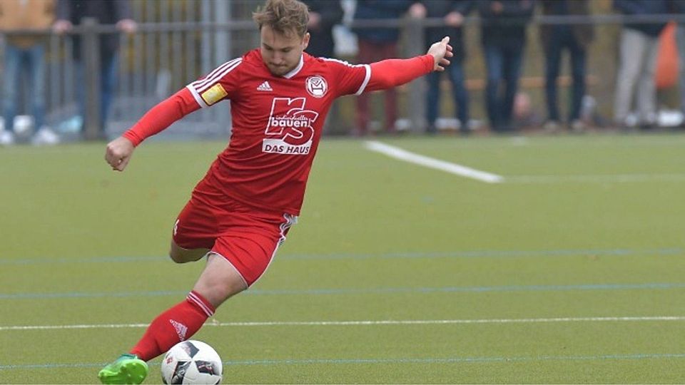 Absolvierte bislang jedes Spiel in der Hessenliga: Alexander Schraut (F: Klein)