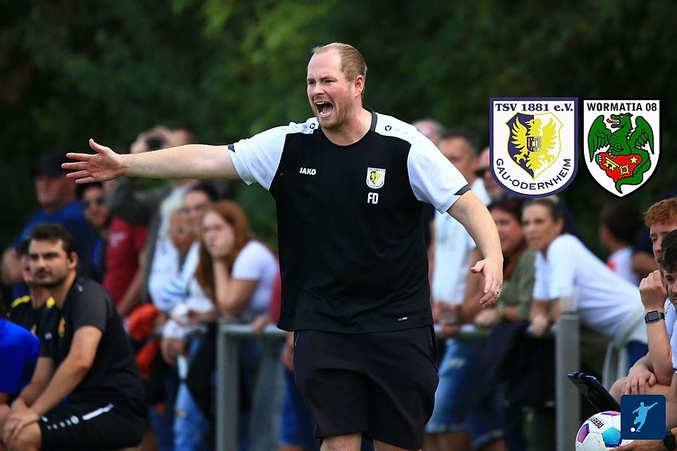 Florian Diel, der Trainer des TSV Gau-Odernheim, ist gegen Wormatia Worms einmal mehr als Taktik-Fuchs gefragt. Florian Diel, der Trainer des TSV Gau-Odernheim, ist gegen Wormatia Worms einmal mehr als Taktik-Fuchs gefragt.
