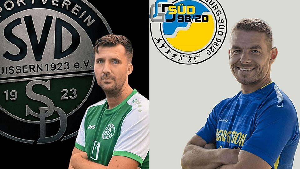 Marvin Ellmann (l.) und Simon Seifer treffen auch im hohen Fußballeralter wie sie wollen. 