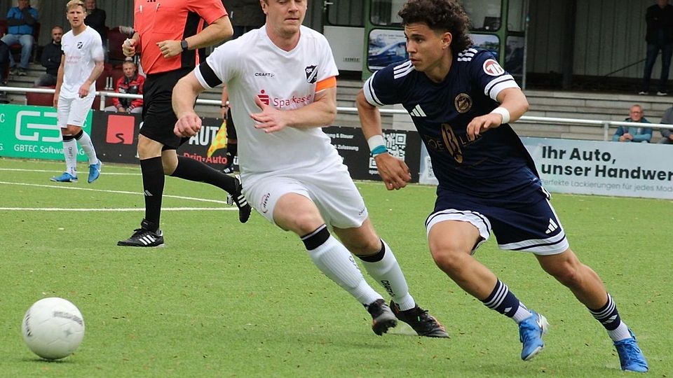 Aufsteiger Hordel um Kapitän Marcel Erdelt (in Weiß) ist überraschend die beste Mannschaft nach der Hinrunde.