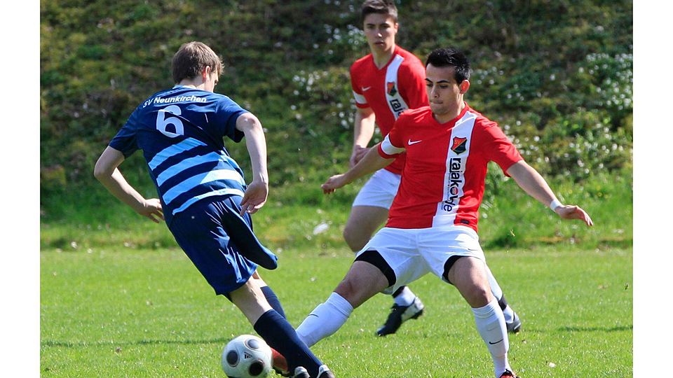 Packendes Spitzenspiel SV Neckarburken - SV Neunkirchen    F: Weindl