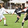 Der SC Unterpfaffenhofen (schwarze Trikots) hat in Maisach mit 0:1 verloren.