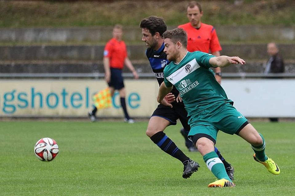 2014/15 spielte Neudrossenfeld bereits in der Bayernliga - u.a. gegen den Würzburger FV.
