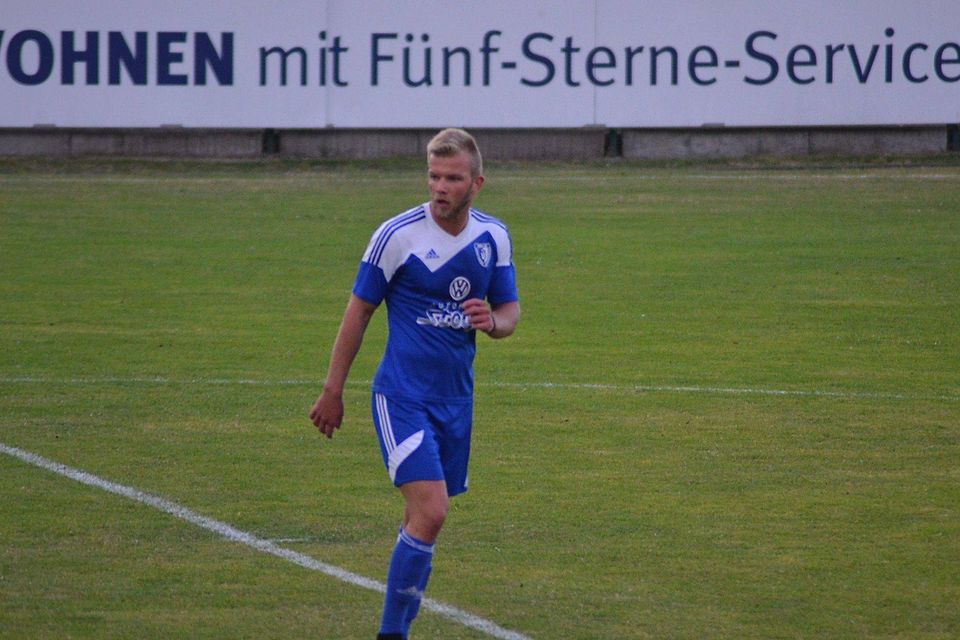 Oleksandr Fialkovsky spielt ab sofort für den SV Blau-Weiß Dölau.