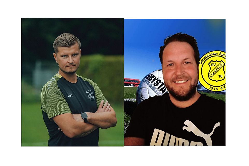 Trainer bei "16" Martin Chojecki (li) und Heiner Bünnemann (re). 