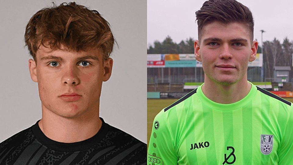 Billstedts Helden: Torhüter Sebastian Majewski pariert zwei Elfmeter (l.), Bujar Sejdija rettete Vorwärts/Wacker in das Elfmeterschießen.