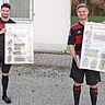 Verlassen den SC Feldkirchen: Christoph (links) und Stephan Fieber.