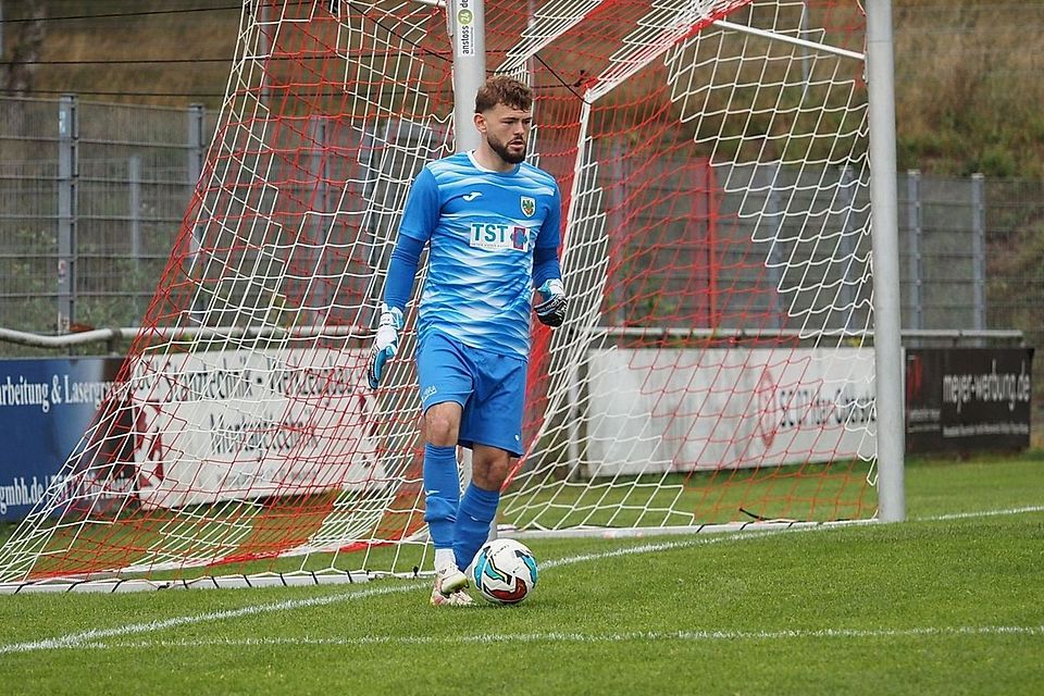 Torwart Tobias Edinger heimste ein Sonderlob von seinem Trainer ein. Torwart Tobias Edinger heimste ein Sonderlob von seinem Trainer ein.