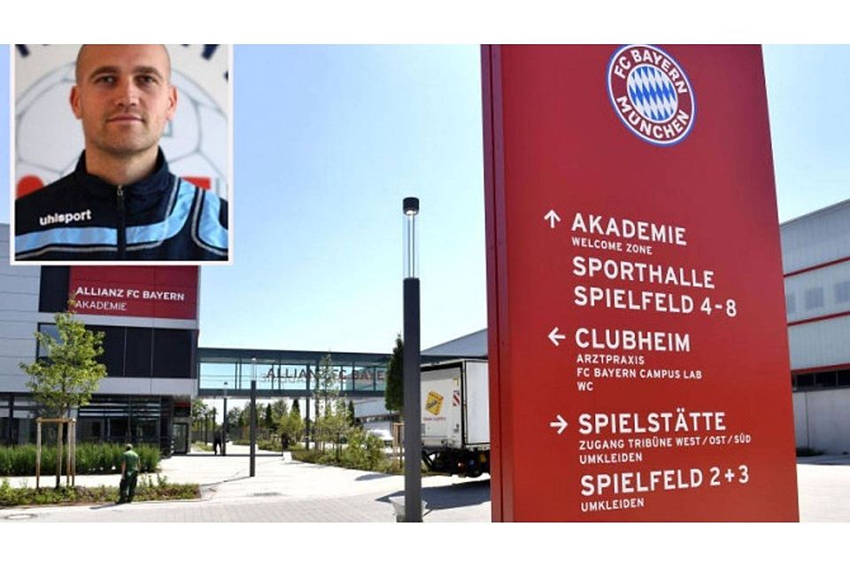Schöne neue Welt: Seit gestern ist der FC Bayern Campus bezogen. An der Säbener Straße war es zu eng. Im Bild oben links: MfS-Leiter David Niedermeier. Fotos: Marcus Schlaf/privat