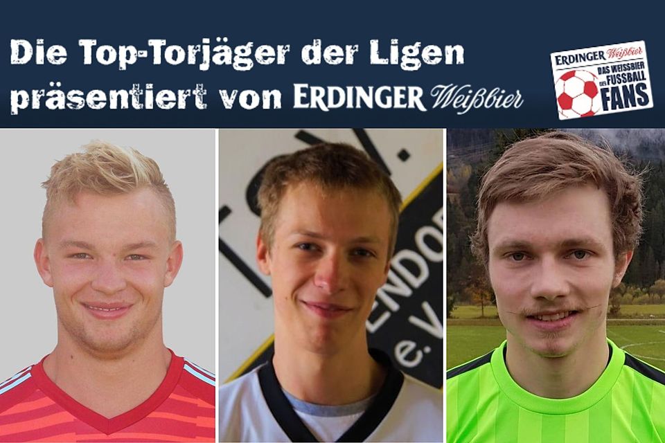 Obwohl Matthias Fichtner (l.) mit drei Toren und Hubert Holzer (r.) mit vier Toren einen Sahnetag erwischten, ist Michael Rauschmayr aktuell immer noch an der Spitze.