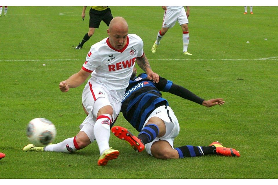 Maurice Exslager ist mit der U 21 des 1. FC Köln am Samstag in Ahlen gefordert. Foto: Dahmen, Foto: Rainer Dahmen