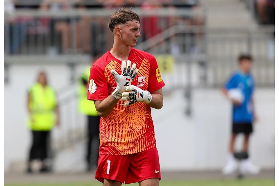 Garant im Schott-Tor: Robin Balters. Foto: René Vigneron Garant im Schott-Tor: Robin Balters. Foto: René Vigneron