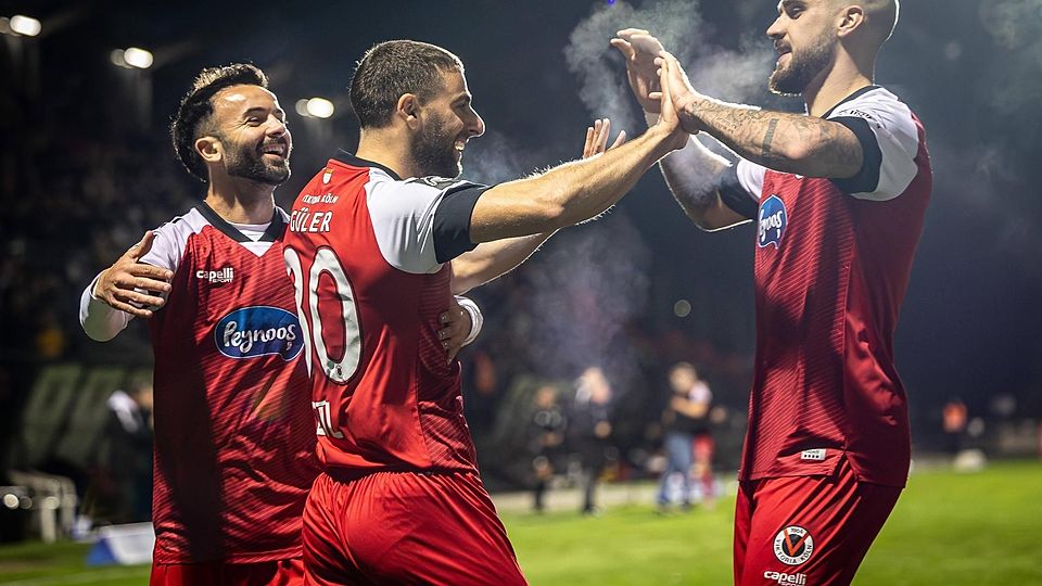 In der letzten Saison noch bei 1860 München: Serhat-Semih Güler und Albion Vrenezi blühen bei Viktoria Köln auf.
