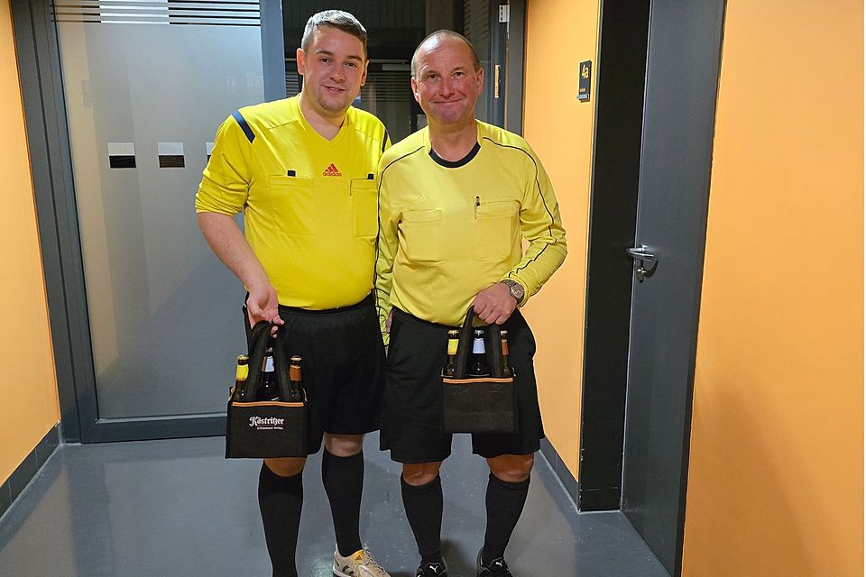 Schiedsrichter Lucas Gärtner & Detlef Schnöckel