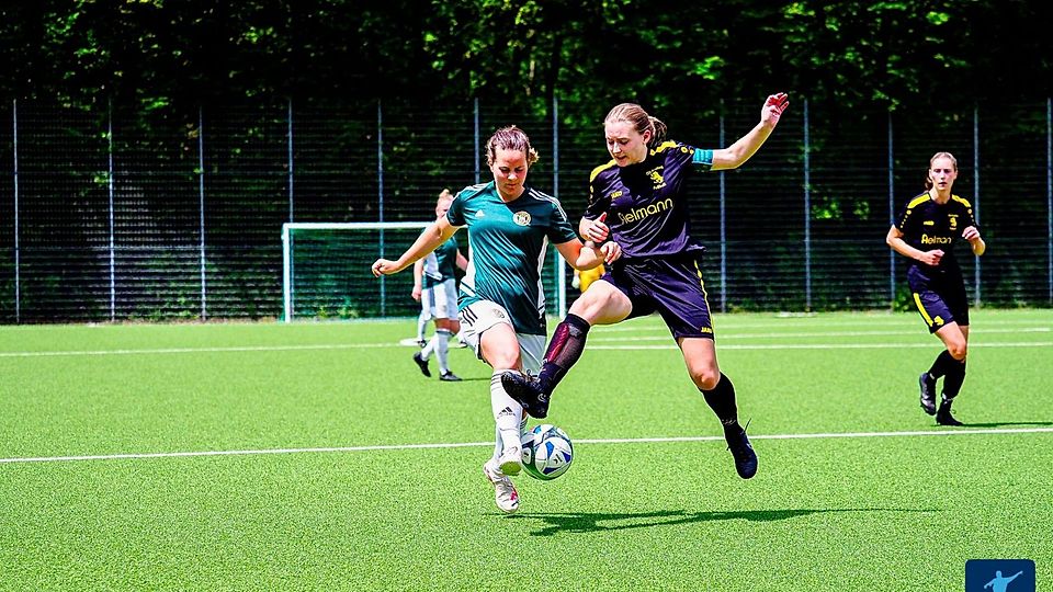 Auch Laura Zwick gelingt ein Treffer