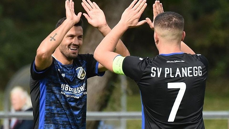Fuhr gegen Geiselbullach einen späten Heimdreier ein: Der SV Planegg-Krailling.