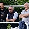 Hertha 03 Präsident Kamy Niroumand (1. von li)