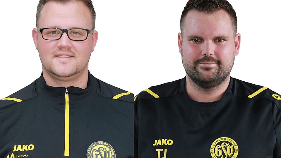 Tim Wlazik (li.) und Tobias Janßen übernehmen als Trainer beim GSV Moers.
