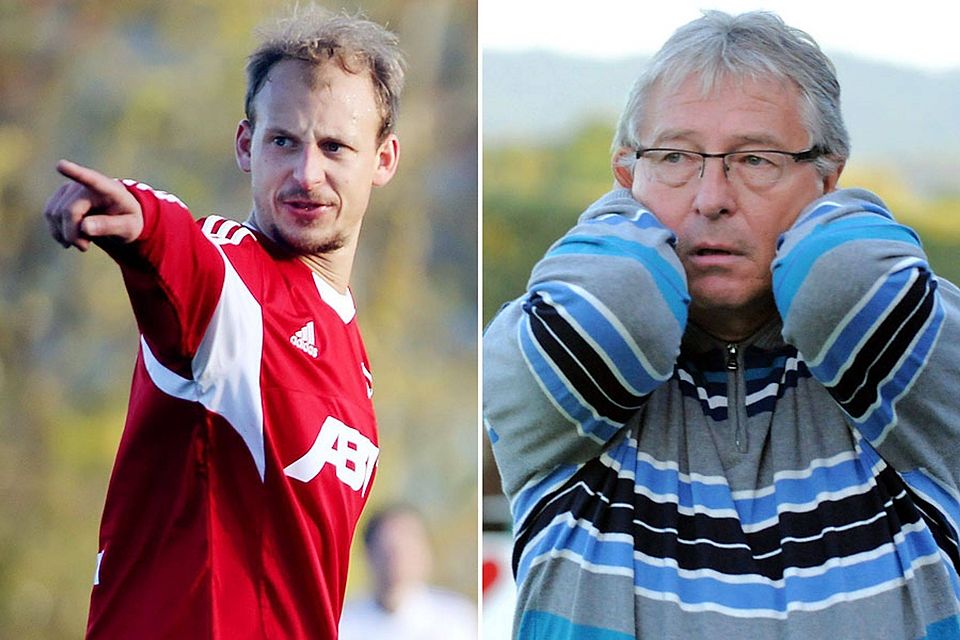 Martin Spingler (links) gibt zumindest vorerst die Richtung beim VfB Durach vor, nachdem es unter dem bisherigen Trainer Peter Christl (rechts) in dieser Saison nicht mehr lief. Christl war mehr als zwölf Jahre für die Duracher tätig.   F.: Archiv