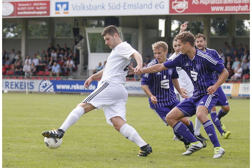 Erzielte zuletzt Spelles Tor bei der 1:2-Niederlage gegen die U 21 des VfL Osnabrück. Foto: Werner Scholz