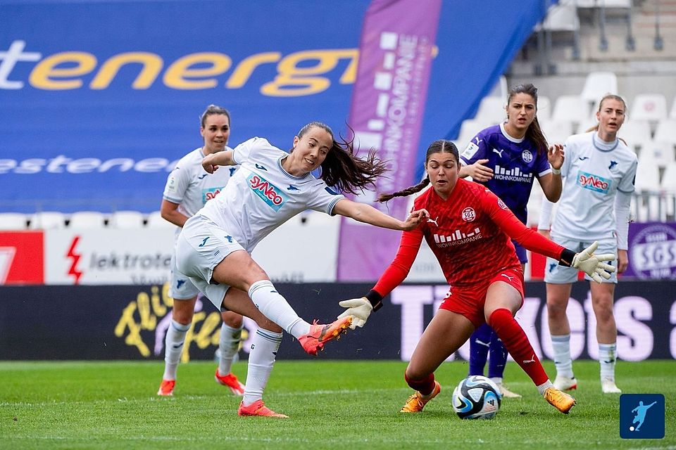 Torhüterin Sophia Winkler wechselt im Sommer von der SGS Essen zu Eintracht Frankfurt.