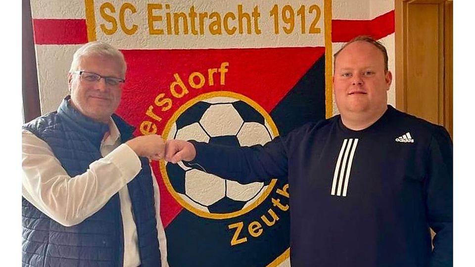 Dennis Linke (re.) ist neuer Trainer beim Brandenburgligisten.