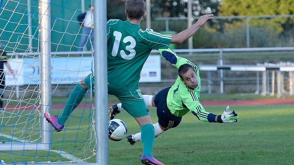 Zu oft hatte der SV Pettstadt in der Hinrunde, wie hier, das Nachsehen. Foto: Wolfgang Zink