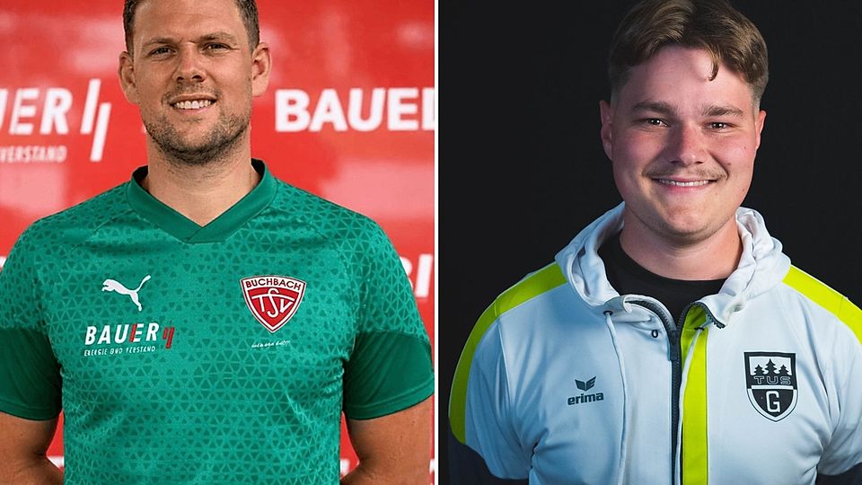 Marc Unterberger (l.) startet in Buchbach ein neues Kapitel. Für Daniel Dittmann (r.) wird die Rückrunde die Abschiedstournee beim TuS Geretsried.