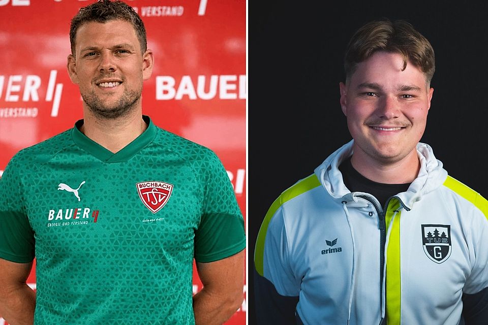 Marc Unterberger (l.) startet in Buchbach ein neues Kapitel. Für Daniel Dittmann (r.) wird die Rückrunde die Abschiedstournee beim TuS Geretsried.