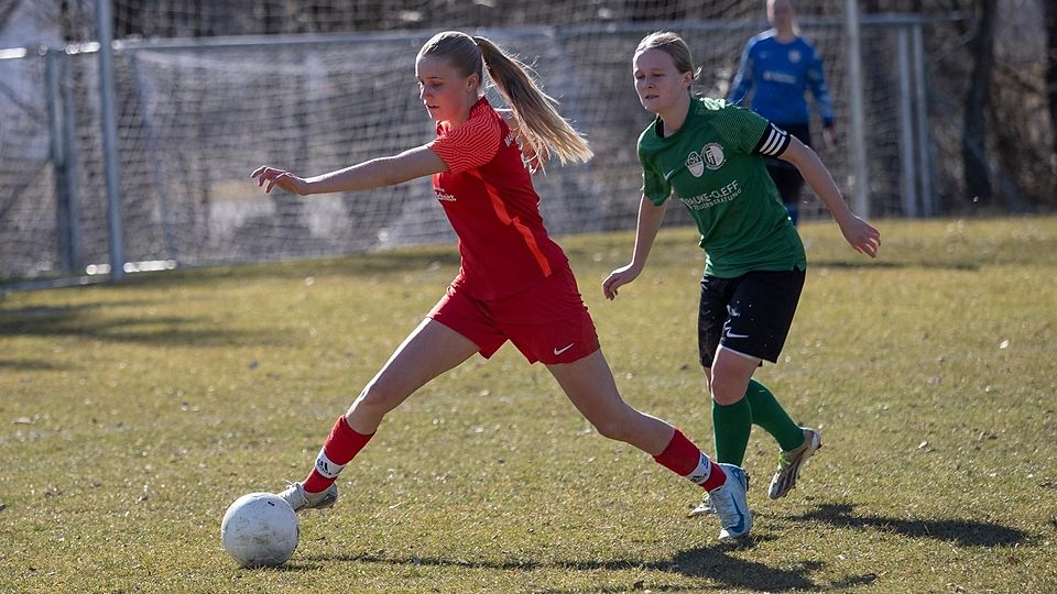 Das Tor des Tages in Höhenrain erzielte für den FCMS Luisa Bauer.