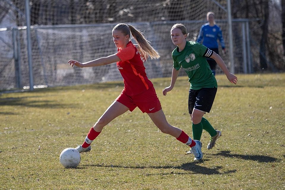 Das Tor des Tages in Höhenrain erzielte für den FCMS Luisa Bauer.