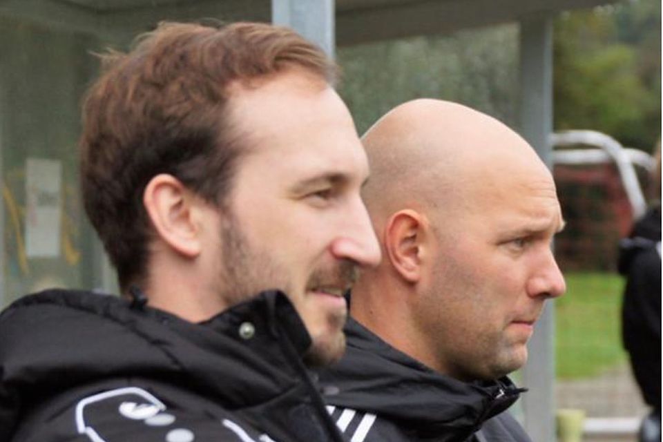 Leon Schmitz (li.) und Sven Henke sind das neue Trainer-Duo bei der DJK Südwest.