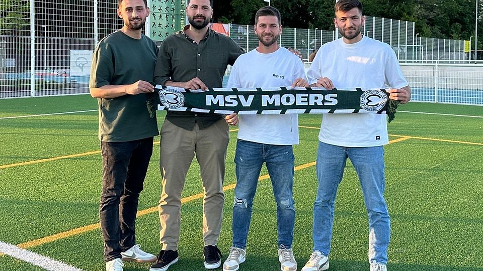 Vier Neue für den MSV Moers.