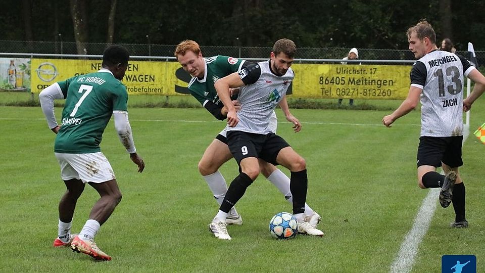 Die Horgauer Omar Samouwel und Lukas Raunft setzten sich gegen Meitingens Alexander Heider und Emanuel Zach durch. 