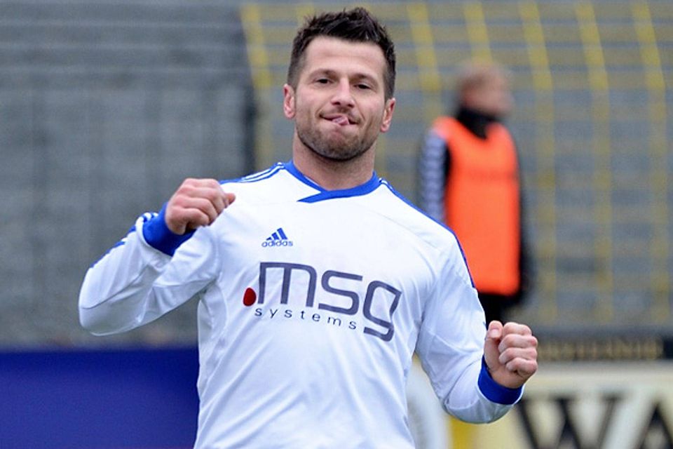 Mijo Stijepic stürmt ab Sommer für den TSV Buchbach. F: Leifer