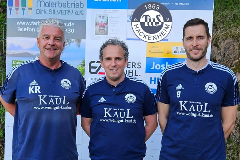 Trio für die TuS-Jugend: Der Sportliche Leiter Klaus Rehbein sowie die Verantwortlichen für die Jugend, Benjamin Rubröder und Christian Weinmann (von links).