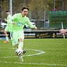 Tilmann Jahn erzielte zwei Tore für die U23 des FCA Walldorf.