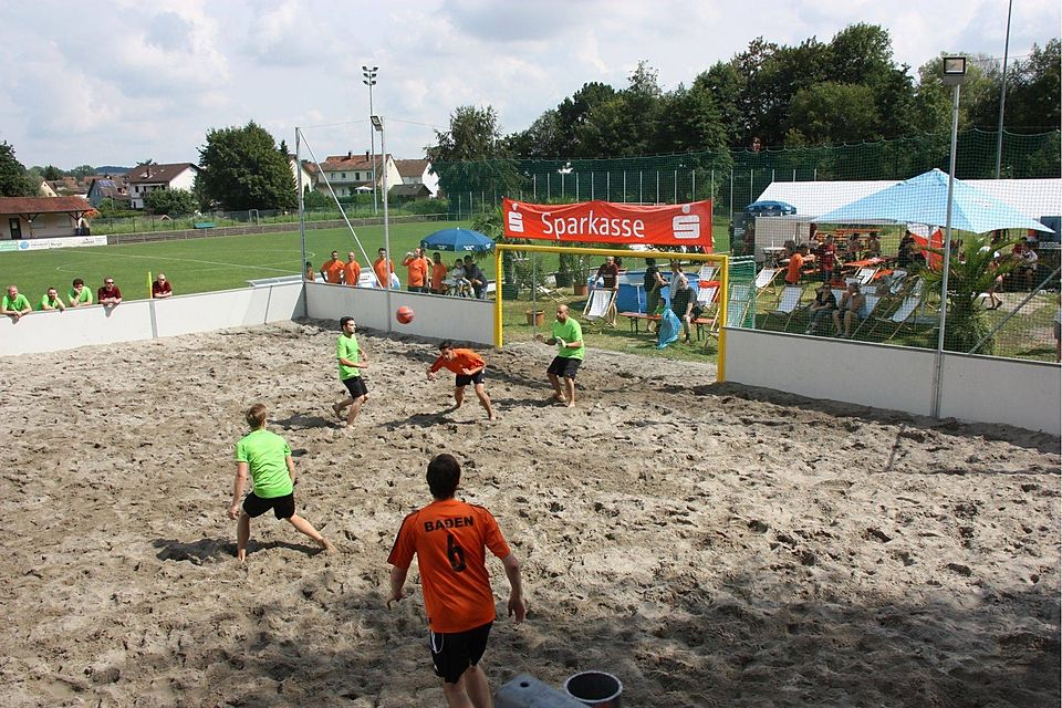 29 Mannschaften hatten bei der zweite Auflage des bfv-Beachsoccer-Cups beim FC Bammental ein spaßiges Turnierwochenende. F: bfv