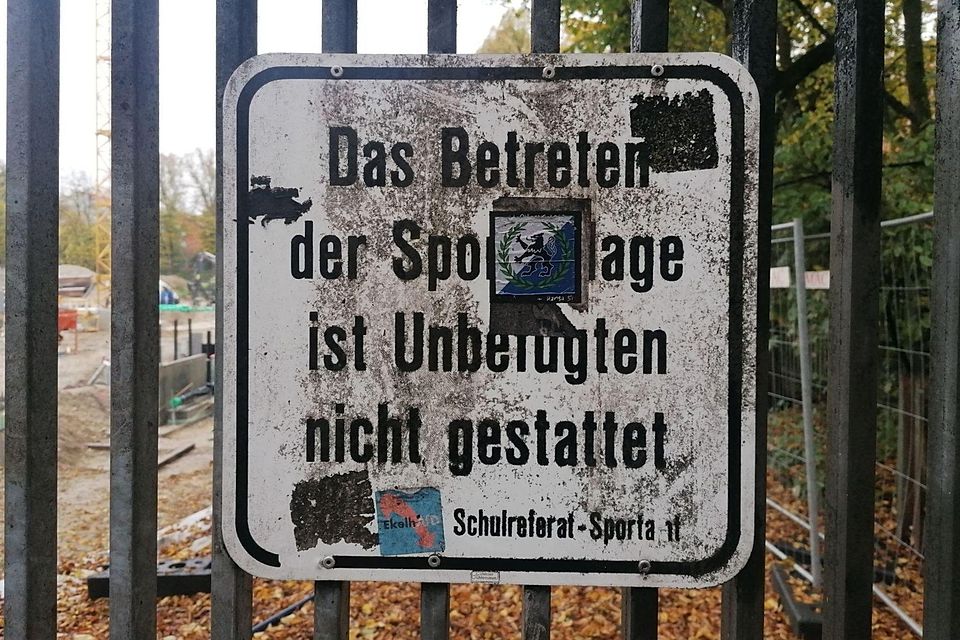 Das Sportgelände an der Wackersberger Straße ist seit Januar diesen Jahres geschlossen.