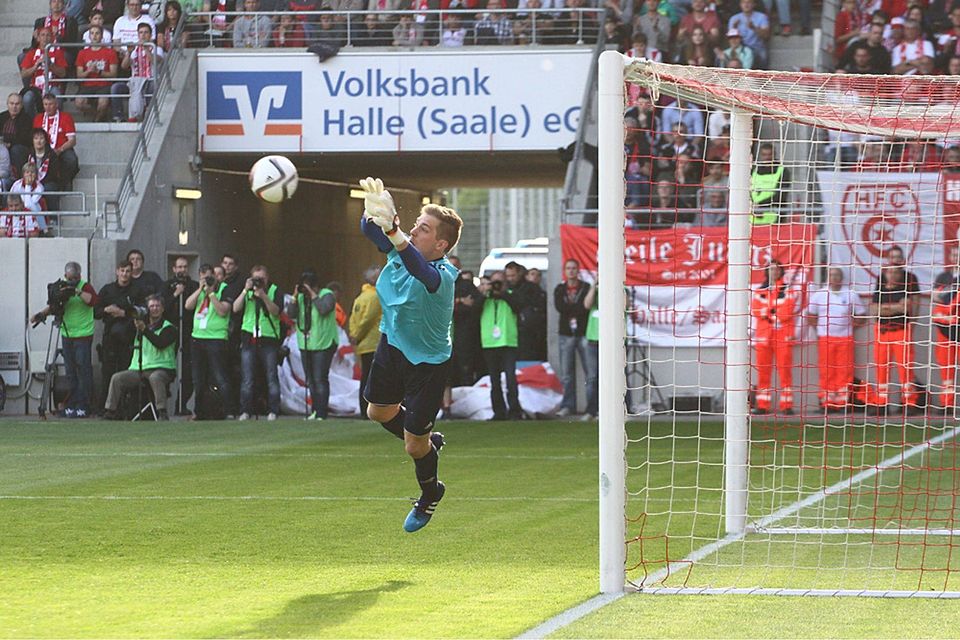 Christian Bienko erlebte mit dem VfL viele Erfolge - unter anderem das Landespokal-Finale gegen den HFC. F: Rinke