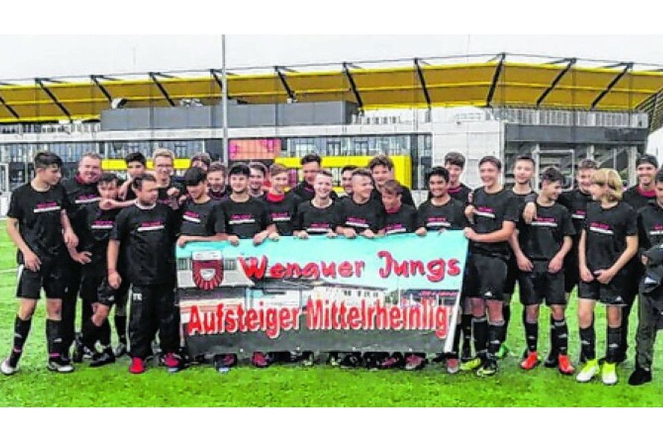 Die B-Junioren-Kicker von Jugendsport Wenau sicherten sich mit einem Sieg und einem Unentschieden gegen Alemannia Aachens Nachwuchs einen Platz in der Mittelrheinliga.