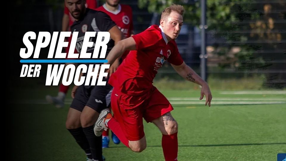 Marvin Teuber für den Spandauer SV in Aktion